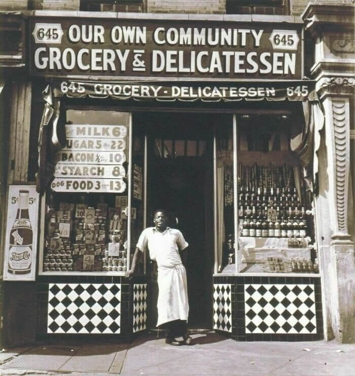 Que grande realização para este morador do bairro Harlem